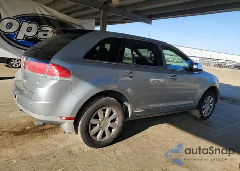 2007 Lincoln Mkx z USA, uszkodzony, nr VIN 2LMDU88C37BJ03005